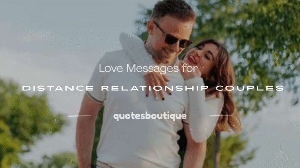 message for distance relationship