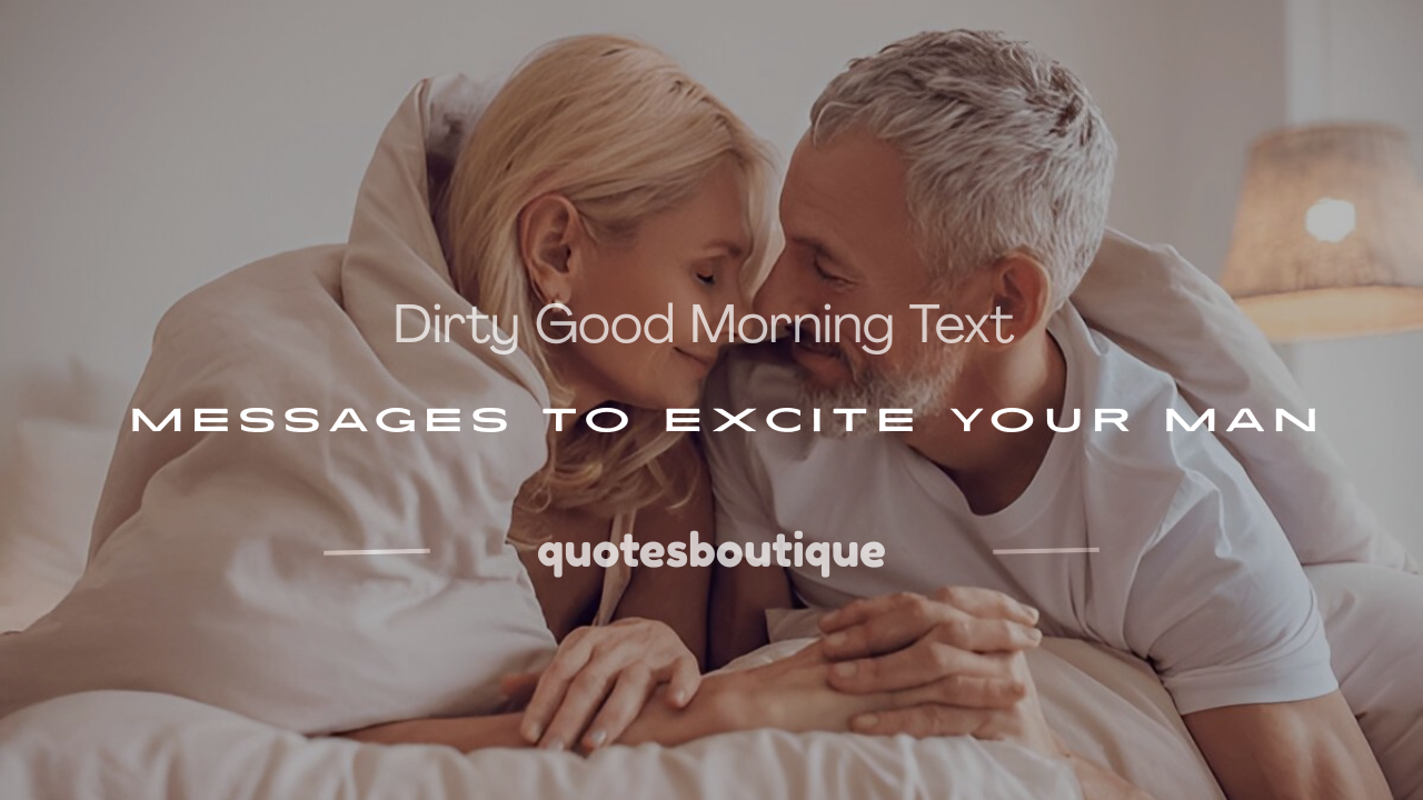 dirty good morning text messages for him