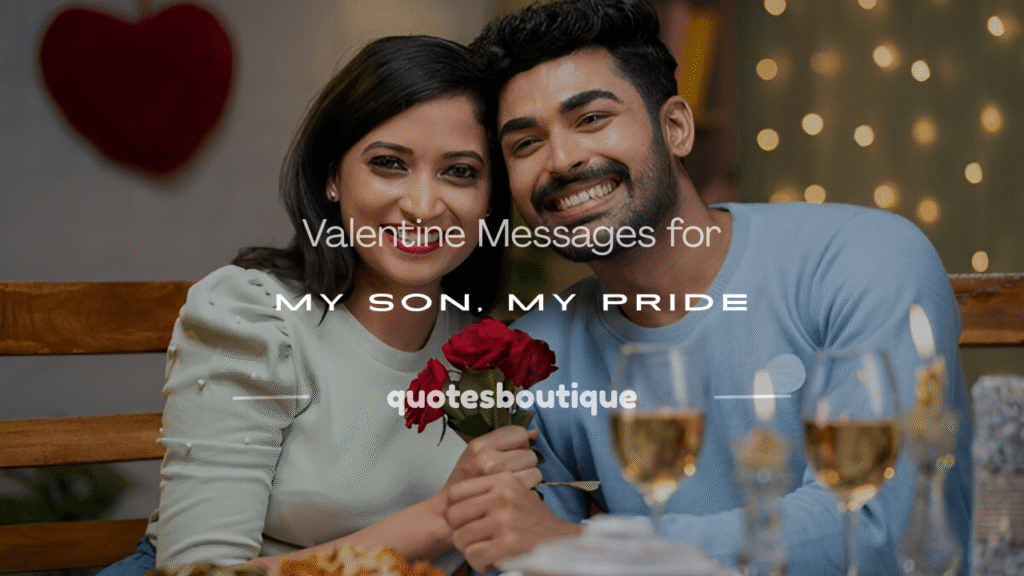 valentine messages for my son