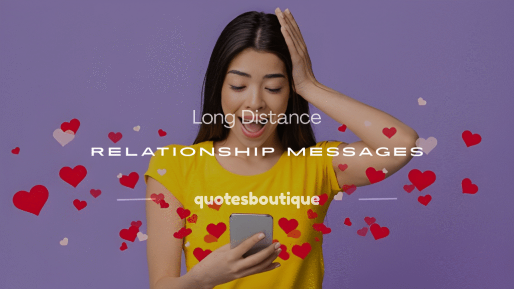 message for long distance relationship