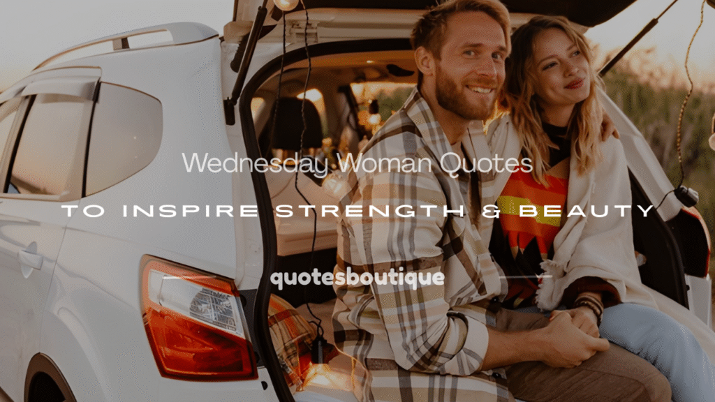 wednesday woman quotes