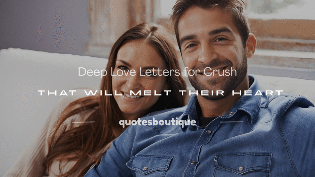 love letters crush