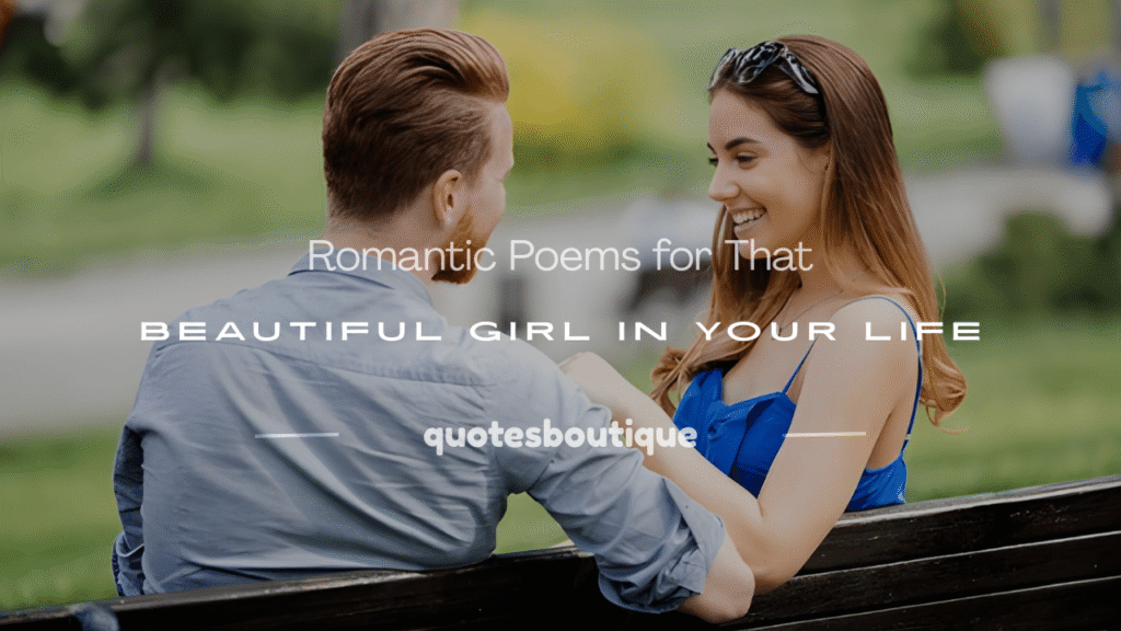 a beautiful poems for a beautiful girl