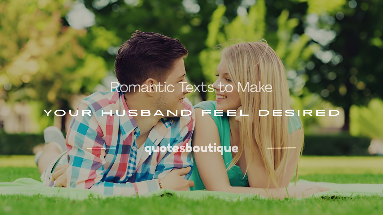 romantic texts to send my husband