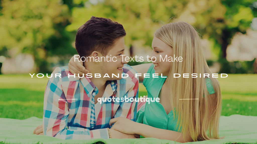 romantic texts to send my husband