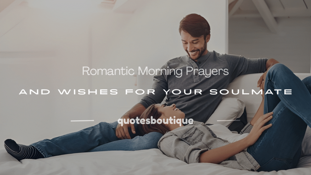 morning prayers for my soulmate