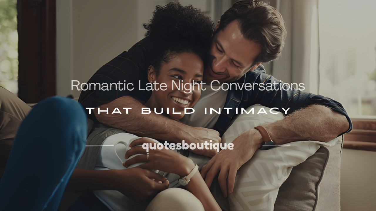 late night conversations