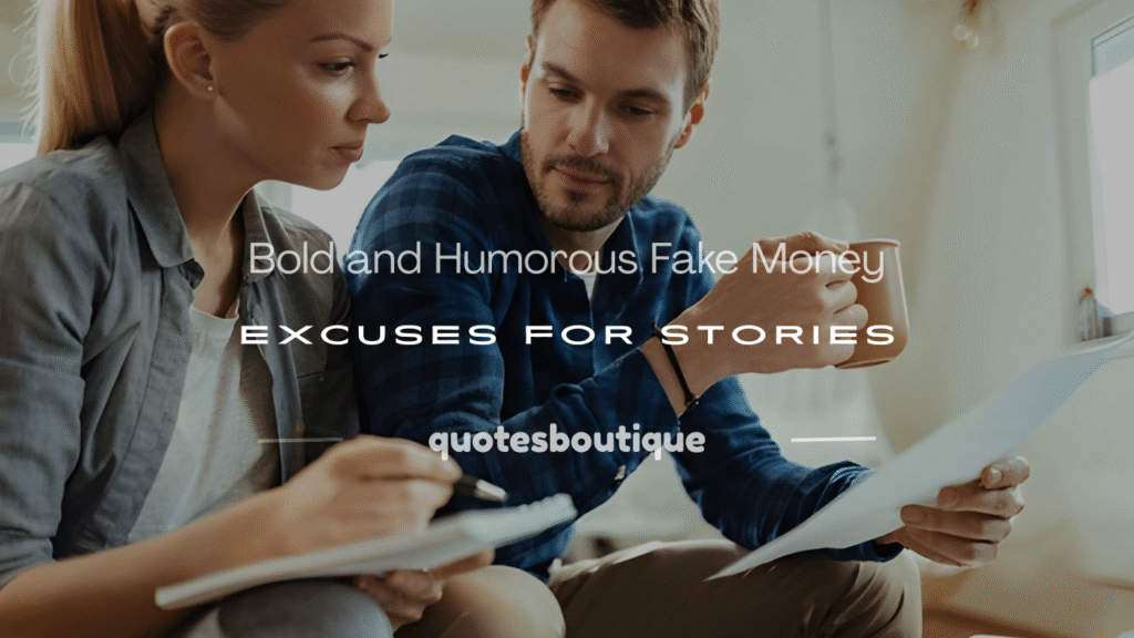 fake reasons to ask for money