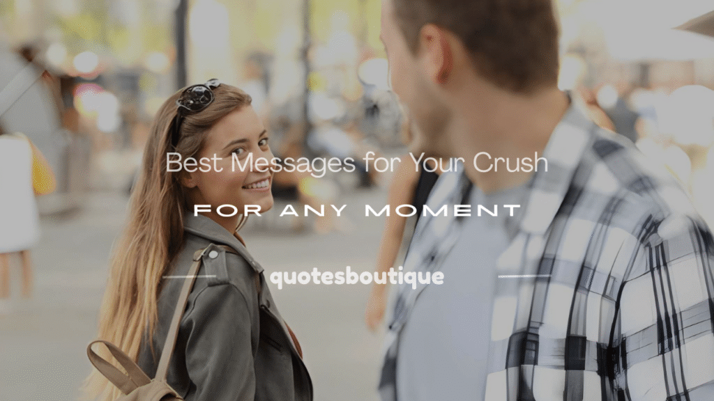 message for your crush