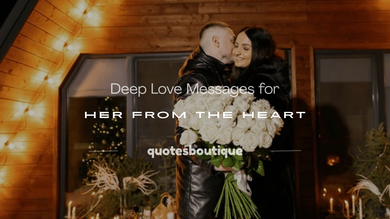 deep love messages for her