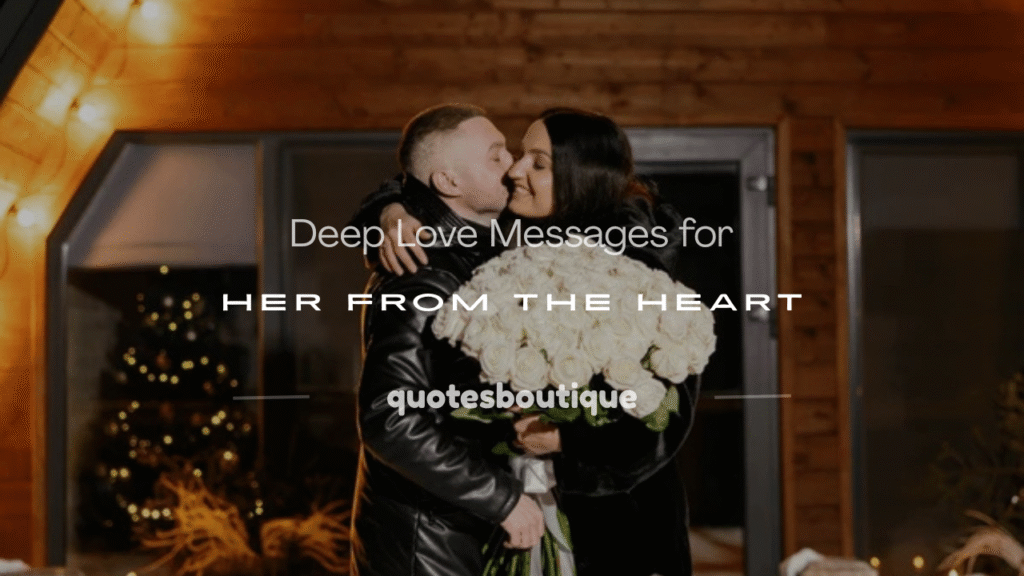 deep love messages for her