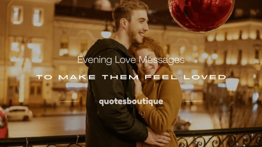 evening love messages