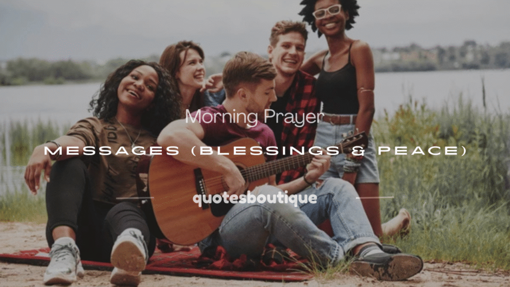 morning prayer message