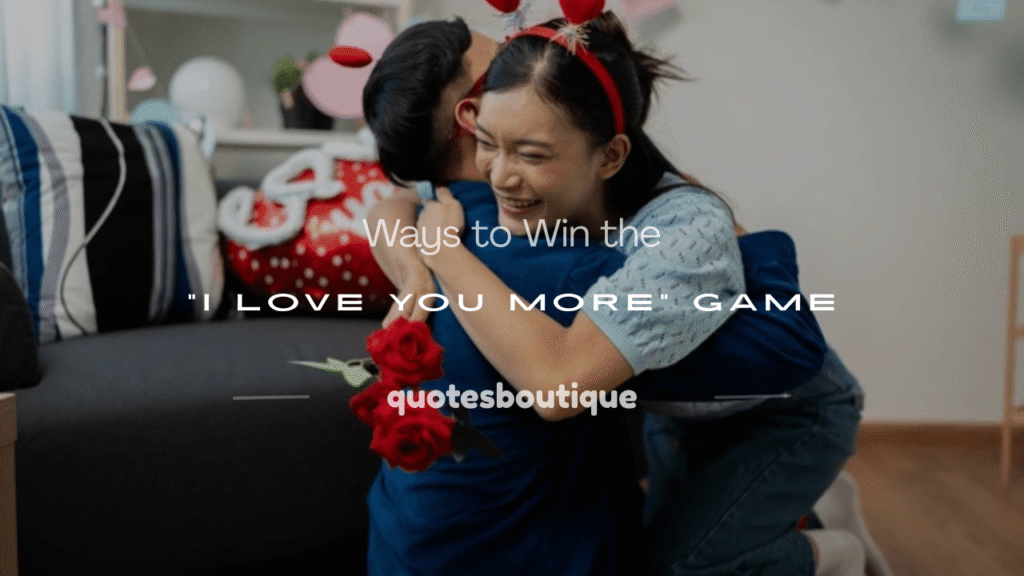 how to win i love you more