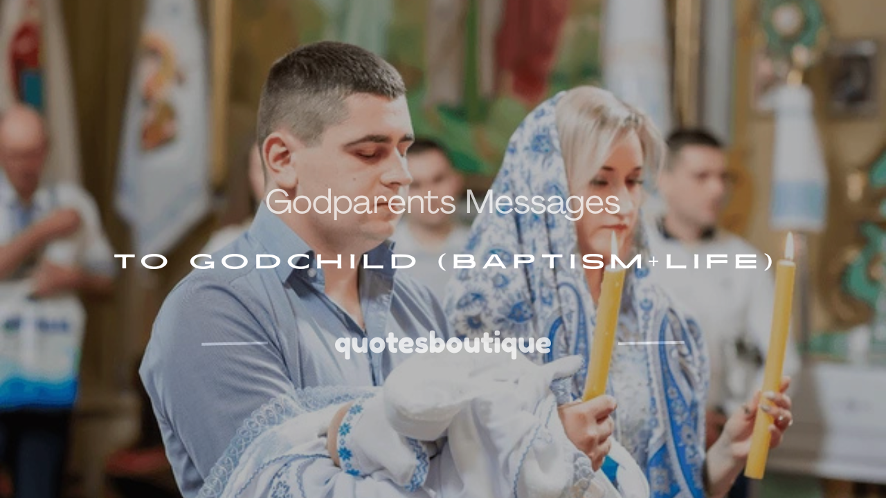 godparents message to godchild