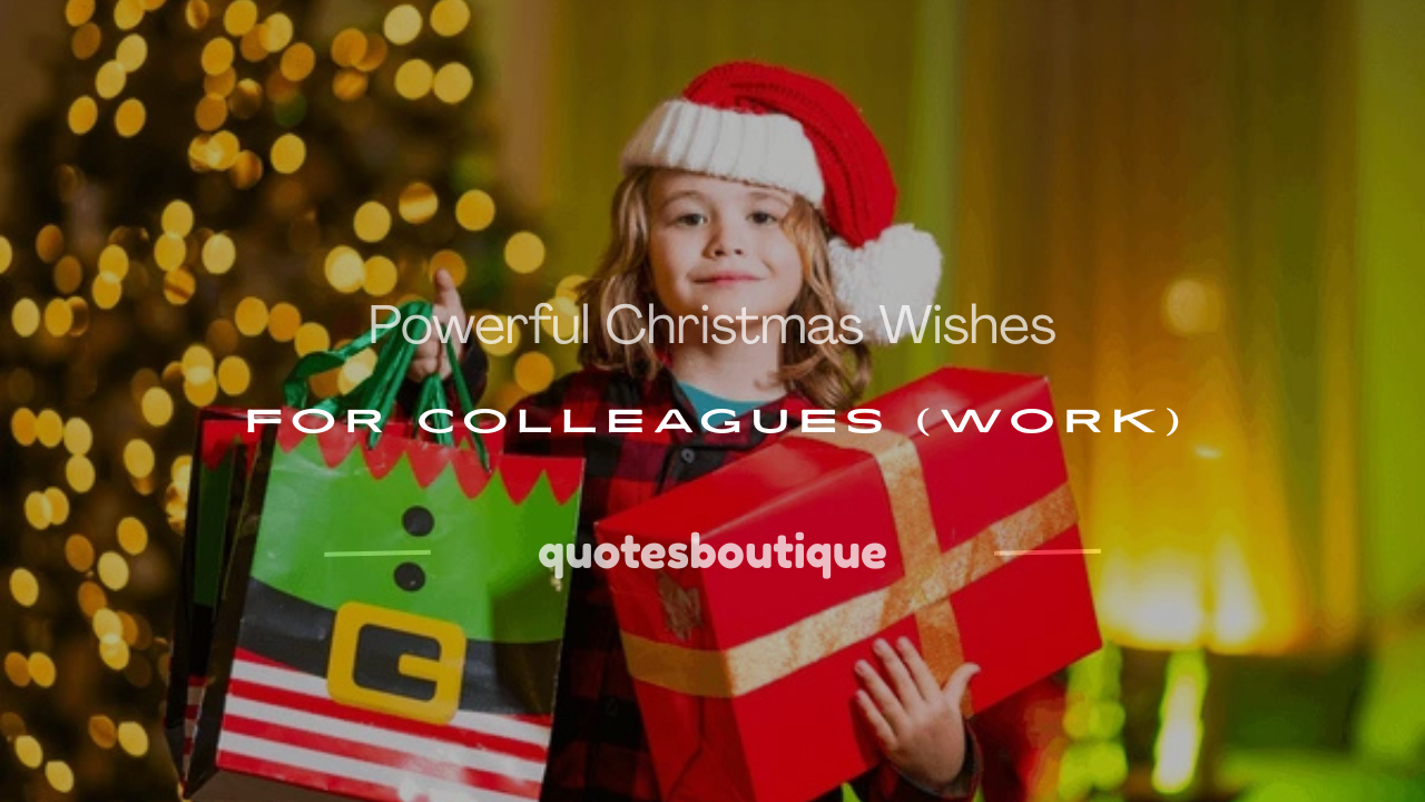 colleagues christmas wishes