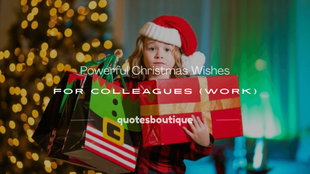 colleagues christmas wishes