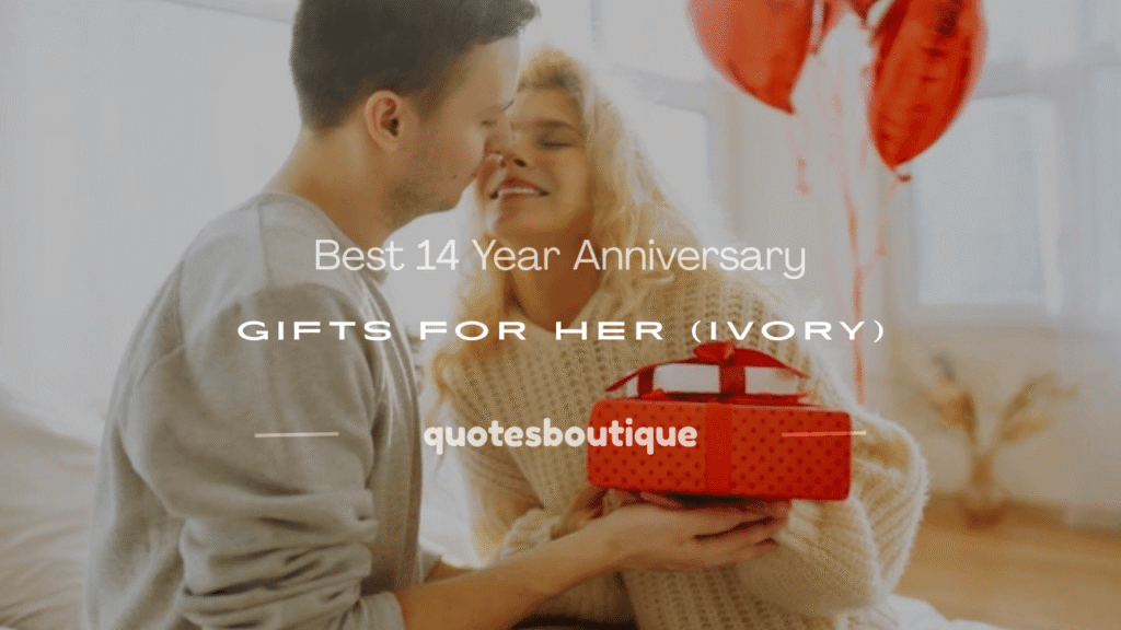 14 year anniversary gifts for her