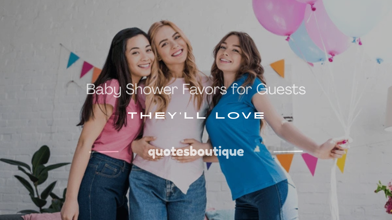 baby shower favors for guests