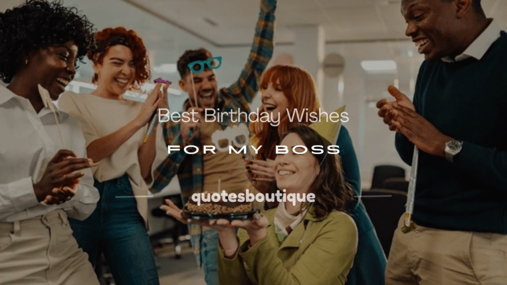 wish happy birthday to my boss