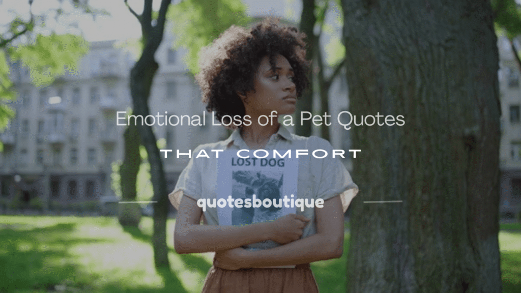 loss of a pet quote