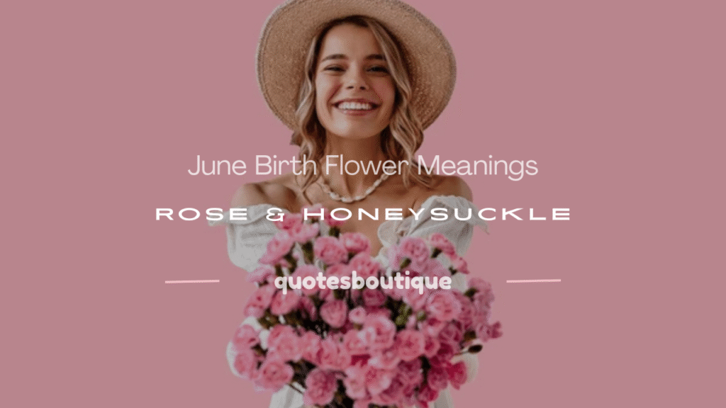 what is the june birth flower