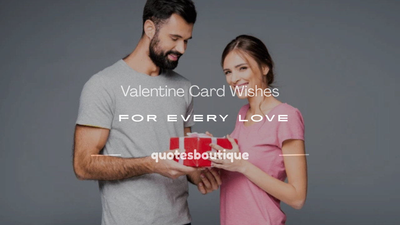 valentine card wishes