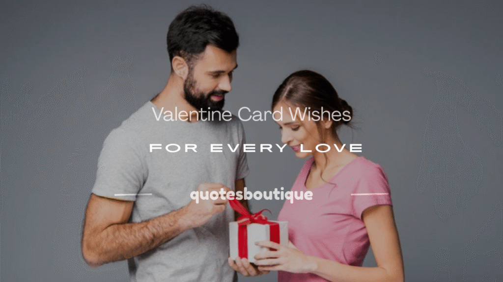 valentine card wishes