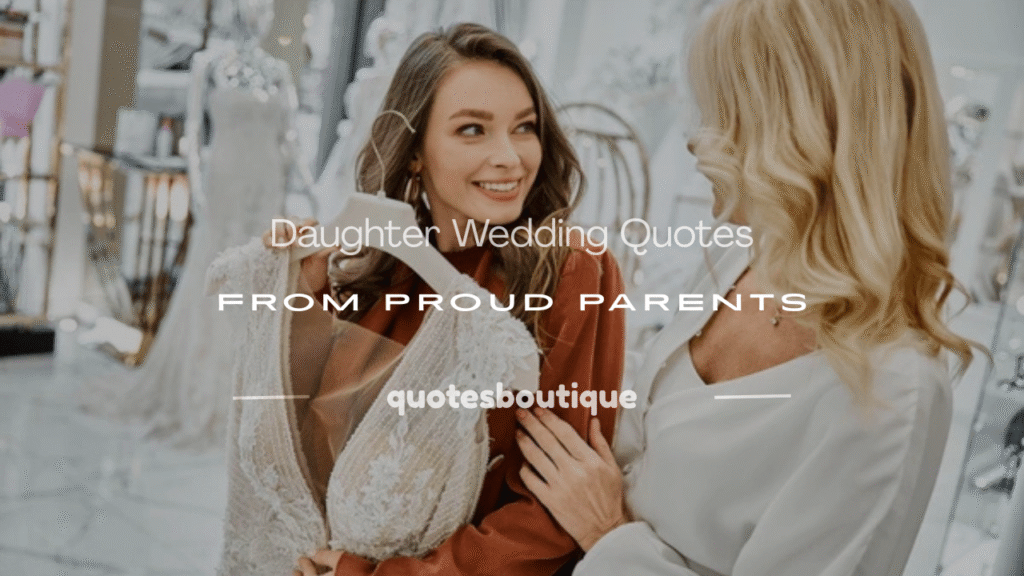 daughter wedding quotes