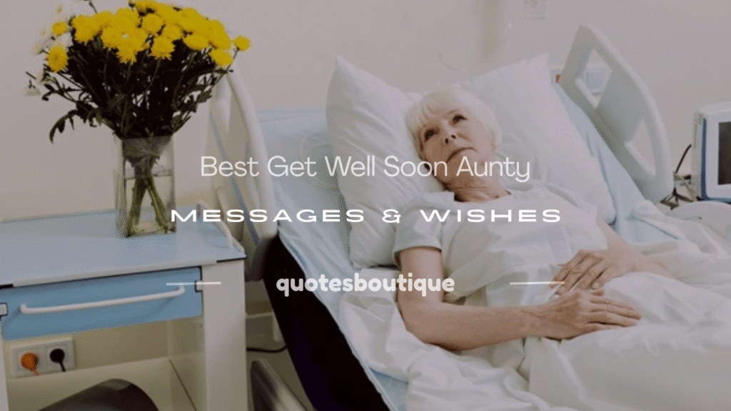 get well soon aunty