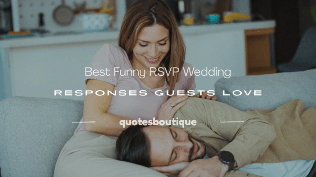 funny rsvp wedding responses