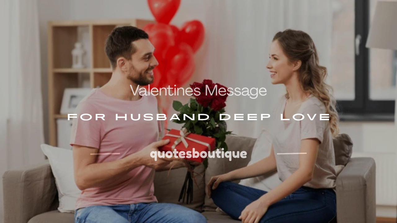 valentines message for husband