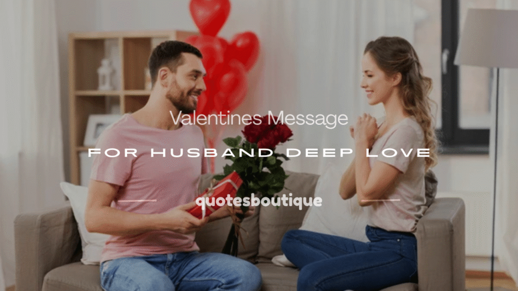 valentines message for husband
