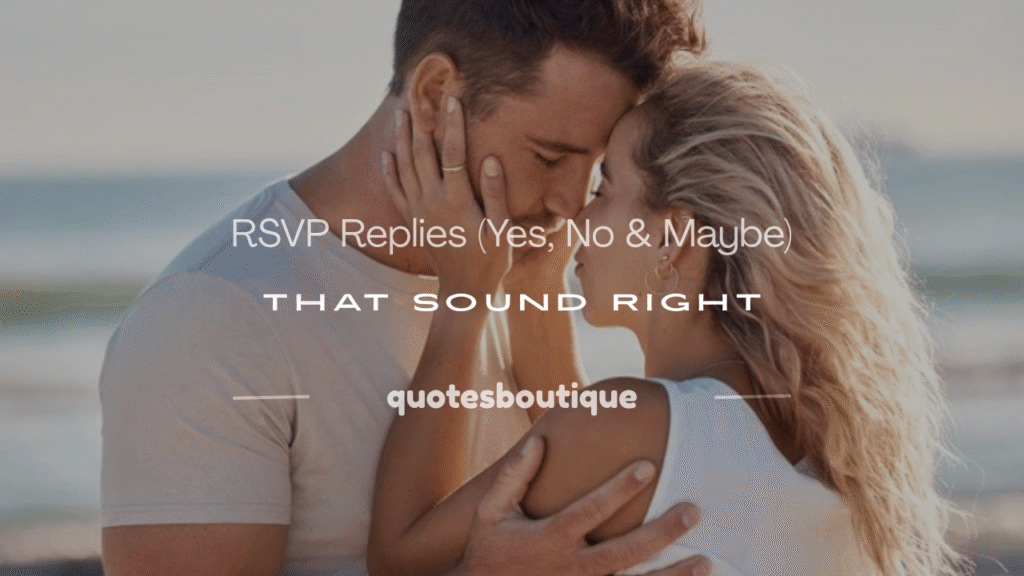 how to reply to rsvp confirmation